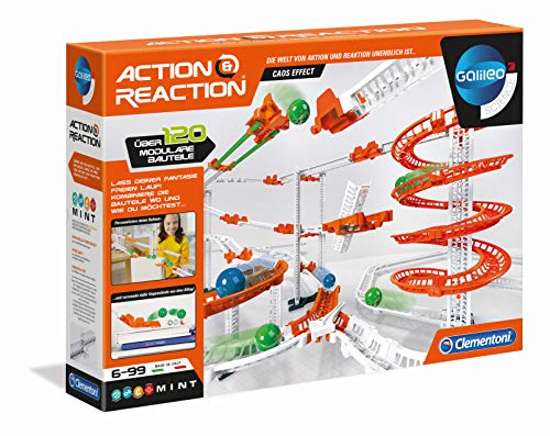 Clementoni- Galileo Action & Reaction – Juego de experimentos con Efecto Caos para niños a Partir de 6 años (59186)