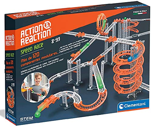 Clementoni Juego construcciones Stem, Multicolor (55431)