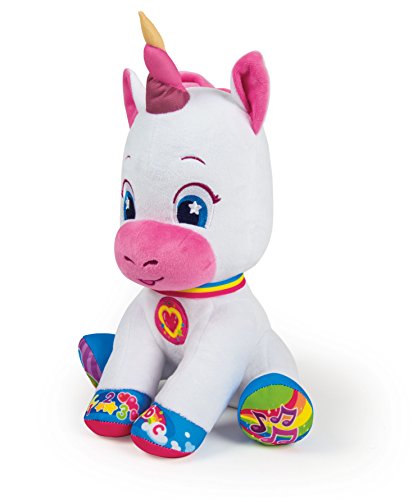 Clementoni – Ma Dulce unicornio Interactive, 52329, multicolor, Versión francesa