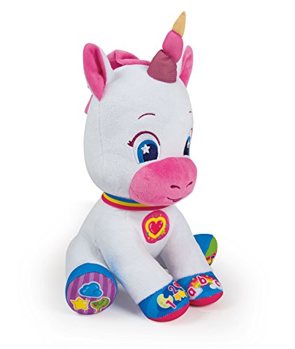 Clementoni – Ma Dulce unicornio Interactive, 52329, multicolor, Versión francesa