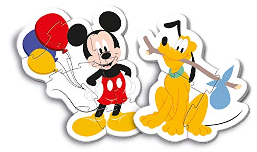 Clementoni Mickey & Friends My First Puzzle 3,6,9,12 Piezas Mickey Mouse, Multicolor (20819.7)