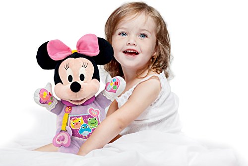 Clementoni Peluche interactiva Minnie Mi Primera Muñeca, color rosa, 36.8 x 28.2 x 16.5, 65547