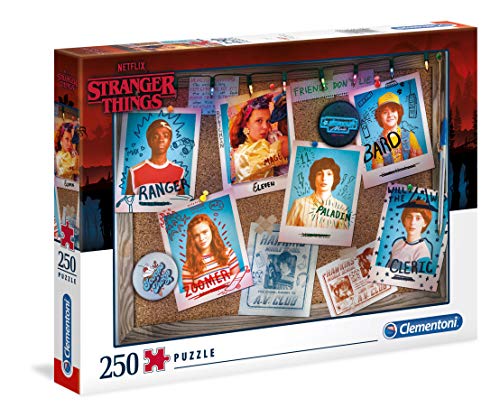 Clementoni- PZL 250 Stranger Things Puzzle Infantil, Multicolor (29103)