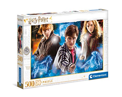 Clementoni- PZL 500 HQC Harry Potter Puzzle Adulto, Multicolor (35082)