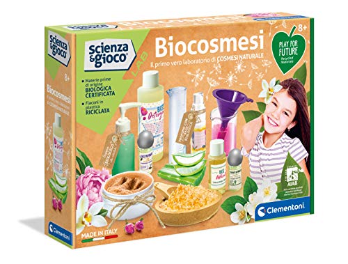 Clementoni - Science & Play Lab-La Biocosmesi-Play for Future-Made in Italy-Juego científico (versión en Italiano), 8 años +, 19185