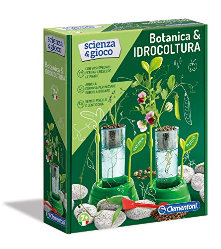 Clementoni- Scienza E Gioco-Botanica & Idrocoltura Ciencia y Juego - Bidón e hidrocultura, Multicolor (19151)