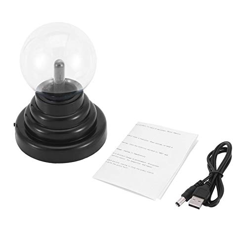 Cloverclover USB Magic Crystal Globe Desktop Light Plasma Ball Sphere Home Party Night Lamp