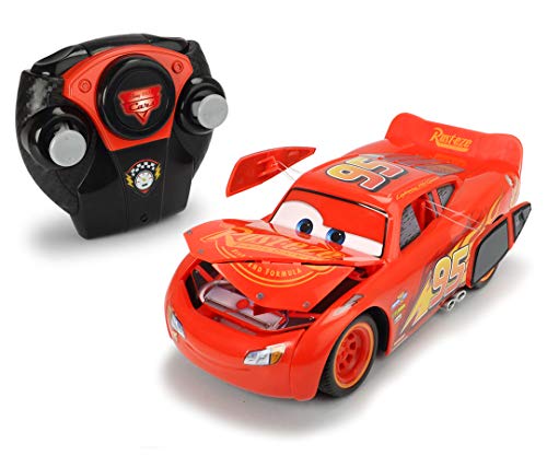 Coche Radiocontrol Crash Rayo McQueen de Cars 3 (Dickie 3084018)