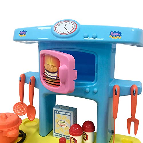 Cocina de Peppa Pig con 13 accesorios (Ecoiffier 1711)