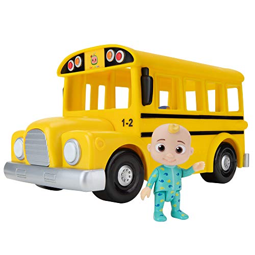 CoComelon CMW0015 Autobús con Sonido y Figura de JJ para niños, a Partir de 2 años