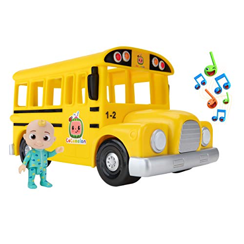 CoComelon CMW0015 Autobús con Sonido y Figura de JJ para niños, a Partir de 2 años