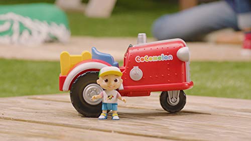 CoComelon- Musical Tractor Vehículo con Figura (Jazwares CMW0038)