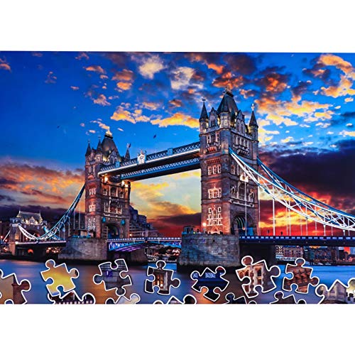 CofunKool 1000 Piezas Puzzle para Adultos (Tower Bridge)