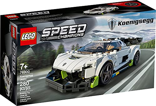 Collectix Juego Lego Speed Champions Koenigsegg Jesko 76900 + Speed Champions McLaren Elva 30343 (bolsa de plástico)