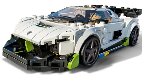 Collectix Juego Lego Speed Champions Koenigsegg Jesko 76900 + Speed Champions McLaren Elva 30343 (bolsa de plástico)