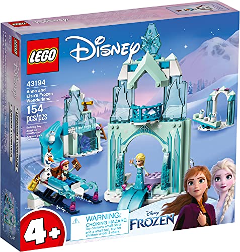 Collectix Lego 43194 - Juego de figuras de Lego, diseño de princesa de Annas y Elsas