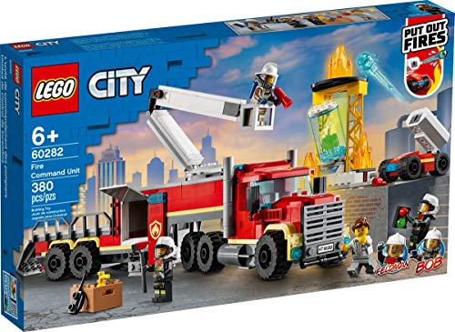 Collectix Lego 60282 - Juego de mesa de bomberos (tapa blanda), diseño de Lego City