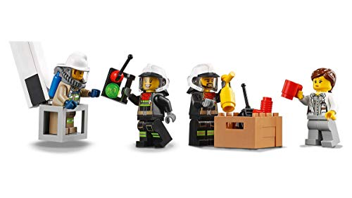 Collectix Lego 60282 - Juego de mesa de bomberos (tapa blanda), diseño de Lego City