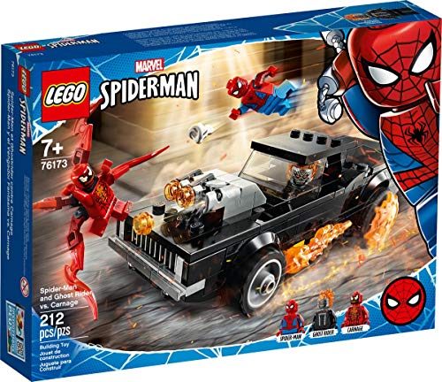 Collectix Lego 76173 - Juego de Spider-Man y Ghost Rider vs Carnage (76173) + Marvel Miles Morales Mech 76171