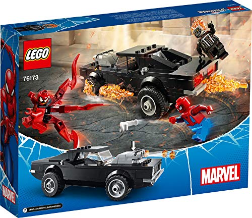 Collectix Lego 76173 - Juego de Spider-Man y Ghost Rider vs Carnage (76173) + Marvel Miles Morales Mech 76171