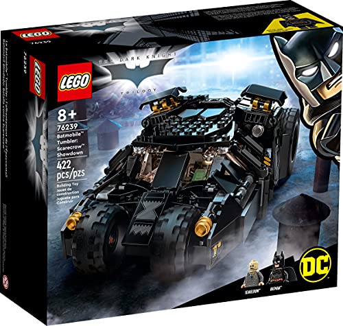 Collectix Lego DC Comics Super Heroes Batmobile Tumbler: Duell con Scarecrow 76239 + Ensayos para verdaderos héroes (cubierta blanda)