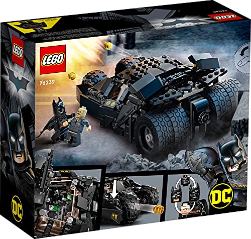 Collectix Lego DC Comics Super Heroes Batmobile Tumbler: Duell con Scarecrow 76239 + Ensayos para verdaderos héroes (cubierta blanda)