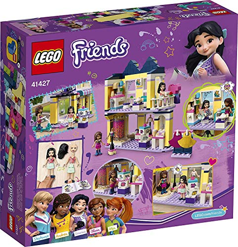 Collectix Lego Friends 41427 Emmas Mode Shop + 41389 Stephanies - Carrito de hielo móvil