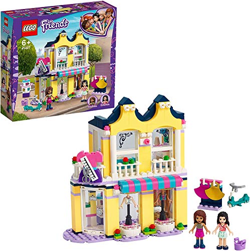 Collectix Lego Friends 41427 Emmas Mode Shop + 41389 Stephanies - Carrito de hielo móvil