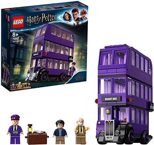 Collectix Lego Harry Potter 75957 Harry Potter y los prisioneros de Askaban – El caballero de viaje + 30420 Harry Potter y Hedwig, entrega de búhos (bolsa de plástico)