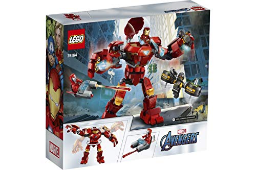 Collectix Lego Marvel 76164 Iron Man Hulkbuster vs. A.I.M.Agent + Spiderman 76146 Spiderman Mech - Juego de figuras de Los Vengadores