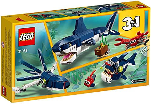 Collectix Lego Set Creator 3 en 1 - Juego de figuras de Lego (31088, incluye cuaderno Lego Explorer n.º 10, incluye bolsa de plástico con energía eólica 11952)