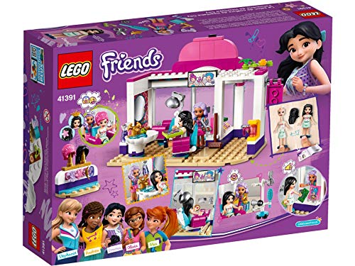 Collectix Lego Set Friends Salón de peluquería de Heartlake City 41391 + Friends móvil Salón para gatos 41439