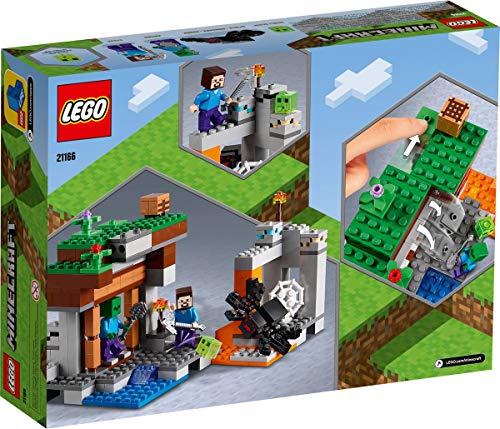 Collectix Lego Set – Lego Minecraft La mina abandonada (21166) + Lego Minecraft La aventura Taiga (21162), set de regalo a partir de 7 años