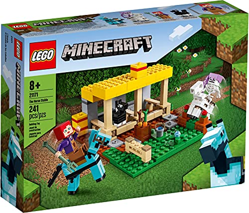 Collectix Lego Set - Minecraft Der Pferdestall 21171 + Minecraft Das Taiga-Abenteuer 21162