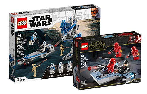 Collectix Lego Star Wars 75280 Clone Troopers 501 Legion + 75266 Sith Troopers™ Battle Pack