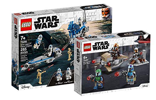 Collectix Lego Star Wars 75280 Clone Troopers™ 501 Legion + 75267 Mandalorianer™ Battle Pack