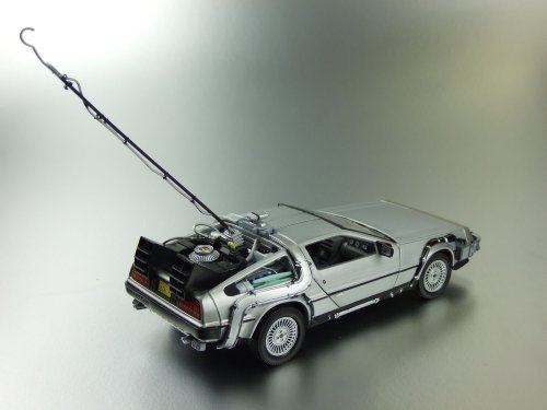 Collectors Welly - Maqueta del Delorean de Regreso al Futuro I (Escala: 1/24, Metal)