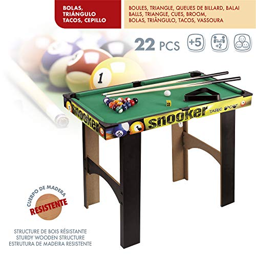 ColorBaby - Billar de Madera Snooker (85326)