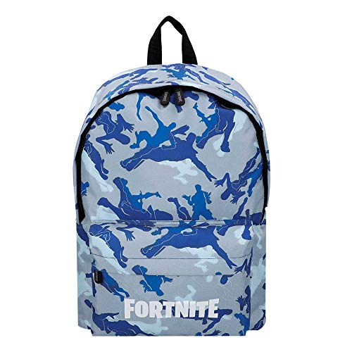 ColorBaby - Mochila Fortnite Camuflaje azul 35x43 cm (77080)