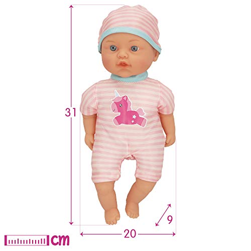 ColorBaby - Muñeco bebé blandito con accesorios colorbaby's (46545)