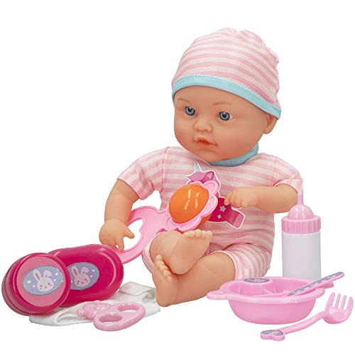 ColorBaby - Muñeco bebé blandito con accesorios colorbaby's (46545)