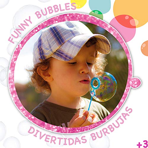 ColorBaby - Pack 36 pomperos infantiles, pomperos Princesas Disney, 60 ml, juguetes Princesas Disney, decoración cumpleaños, fiesta princesas, juguetes Disney