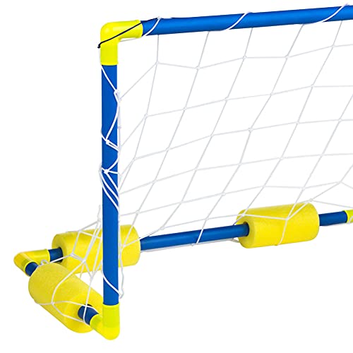 ColorBaby - Porterías waterpolo, Portería waterpolo piscina, Portería para piscina, 61x29x40 cm, balón hinchable, hinchador, +3 años, juegos de exterior, juegos de verano, CB Toys (42684)