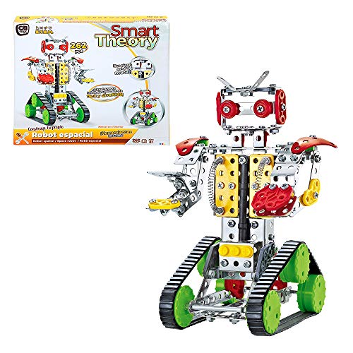 ColorBaby - Robot mecano metal, 262 piezas Smart Theory (49034)