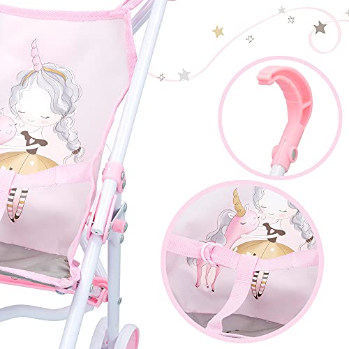 ColorBaby - Sillita de muñecas plegable Baby Hadas (44922)