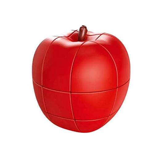 Comansi Apple Cube-Cubo Mágico de Velocidad. Juego Educativo para desarrollar la Inteligencia y la destreza, Multicolor, 7 x 7 x 8 cm (1)