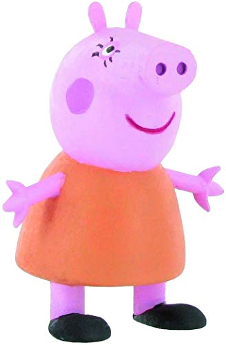 Comansi- Peppa Mummy Pig Mini Figura, Multicolor, 6.5 cm (Y99681)