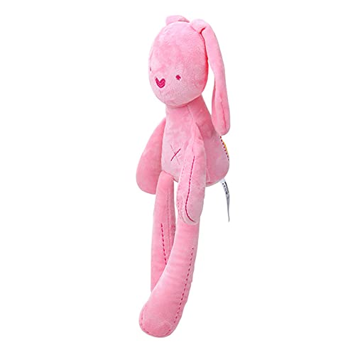 Conejito de Peluche, 20cm Conejo de Peluche Conejo de Peluche Orejas de Conejo de Peluche Conejo Animal de Peluche Conejito Suave Animal de Peluche Juguete de Peluche Bebé Niños, Rosa