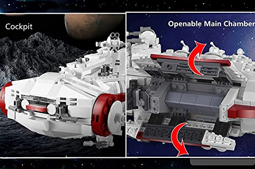 Conjunto de construcción Technik Tantive IV, Rey del Molde Nave Espacial 21003, 2905 Piezas, Super Estrella UCS Bloques de sujeción Compatible con Lego Star Wars