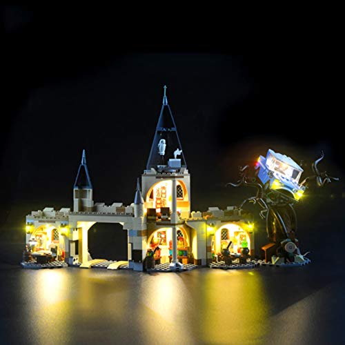 Conjunto De Luces para (Harry Potter Sauce Boxeador De Hogwarts) Modelo De Construcción De Bloques - Kit De Luz LED Compatible con Lego 75953, NO Incluido En El Modelo